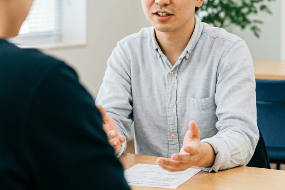 直接話して、納得しながら進められます