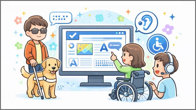 弊社のウェブアクセシビリティへの取り組み