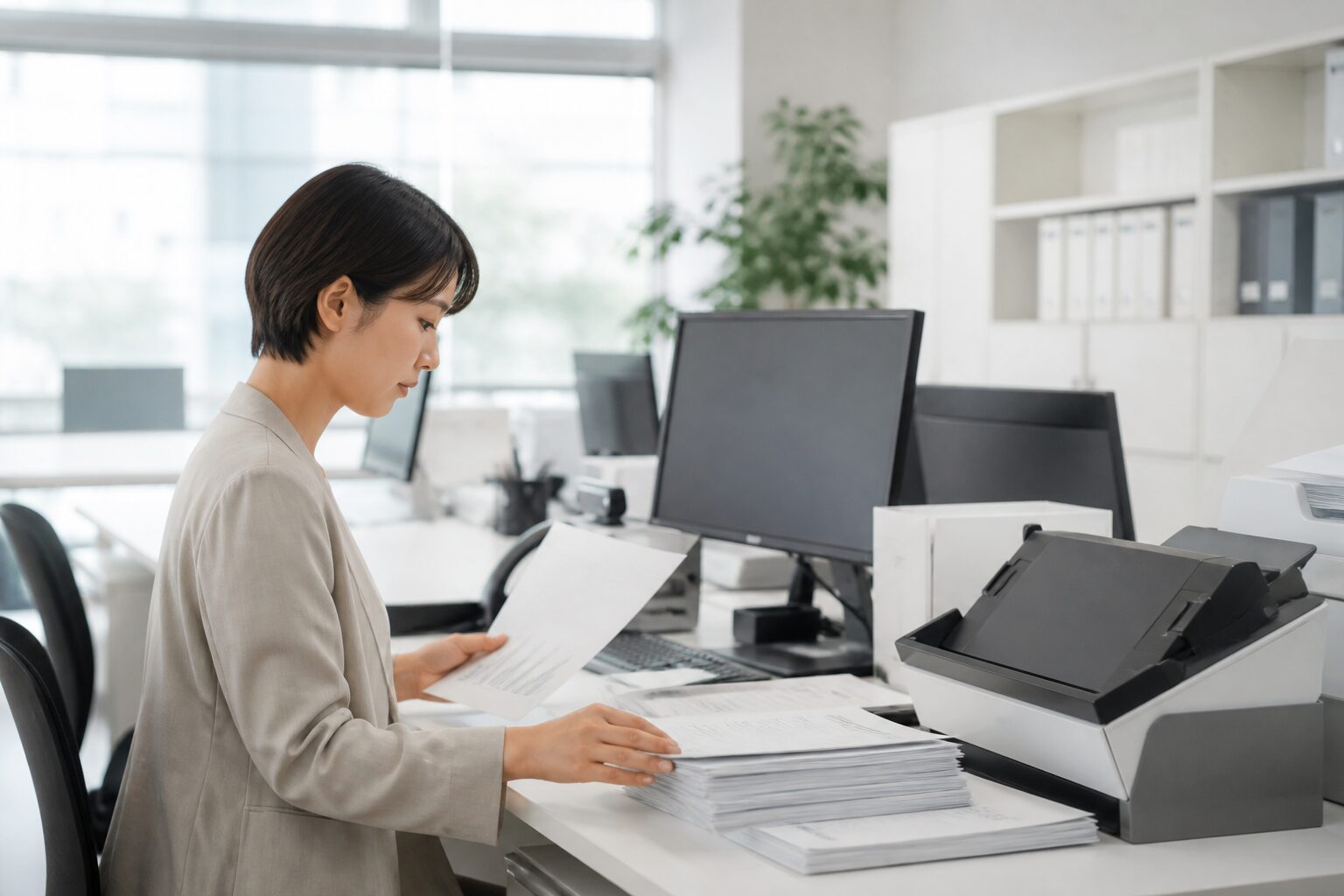 紙・PDFの転記を減らすAI文書処理